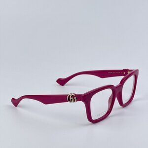 Gucci GG1728O 004 BRAND NEW Eyeglasses Red Pink Square Women
